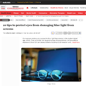 10 tips to protect eyes from damaging blue light from screen