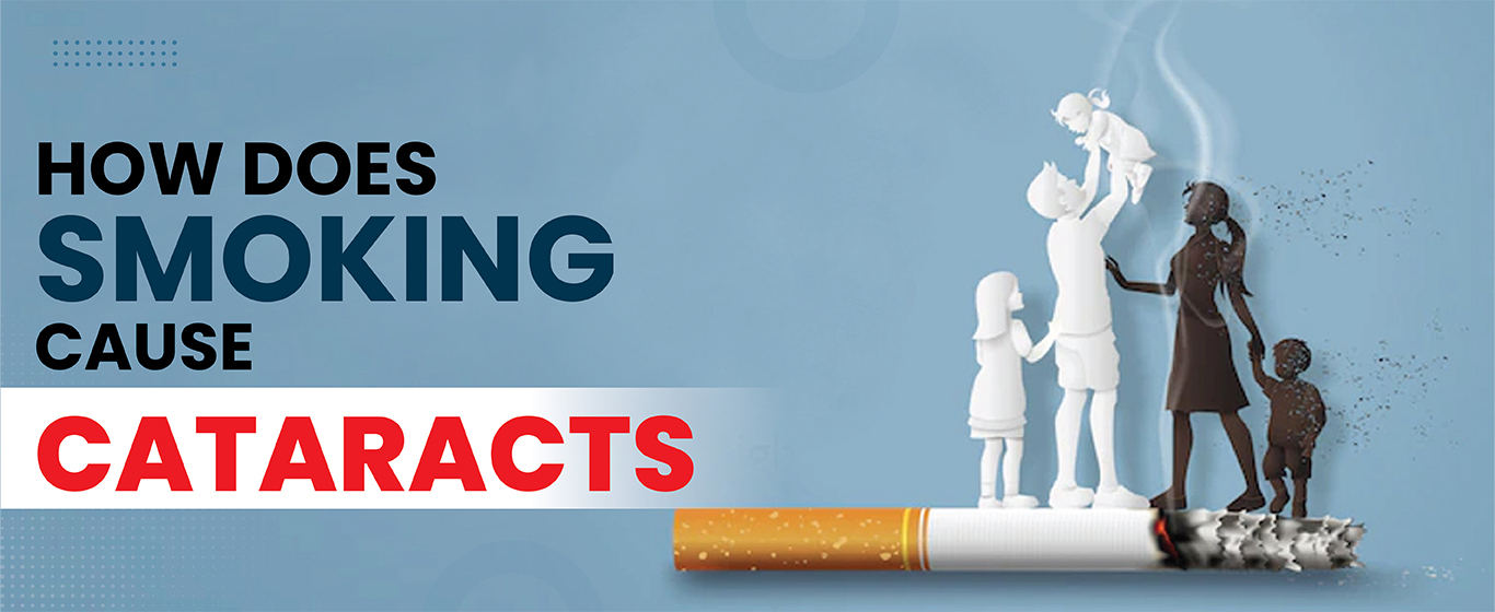 How does smoking cause cataracts